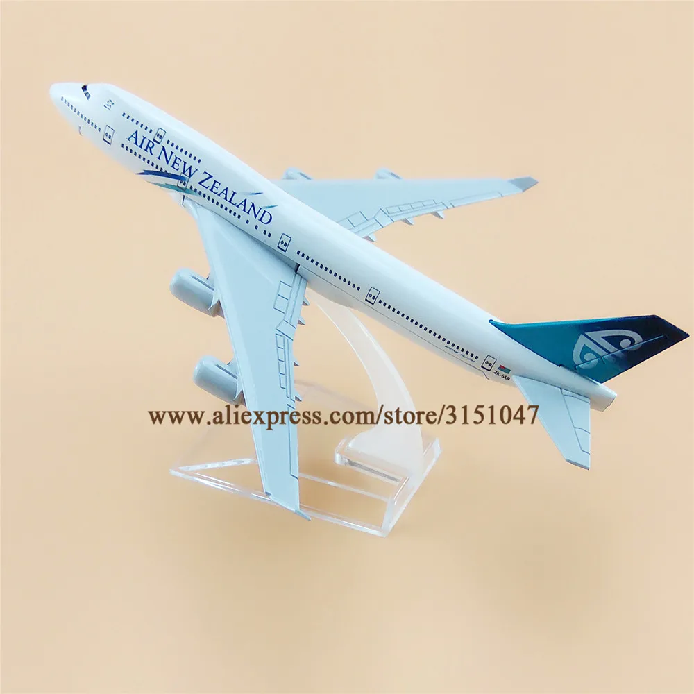 

16cm Air New Zealand B747 Boeing 747-400 Airways Airlines Metal Alloy Airplane Model Plane Diecast Aircraft