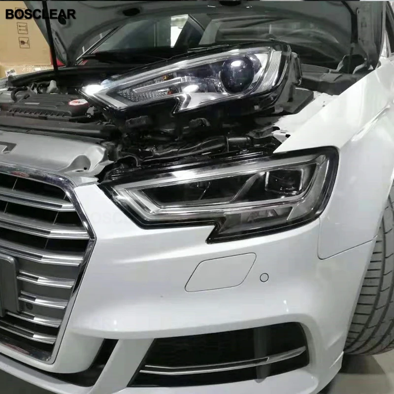 2 шт. светодиодный Автомобильные светодиодные фары для Audi A3 2013-2020 передняя фара