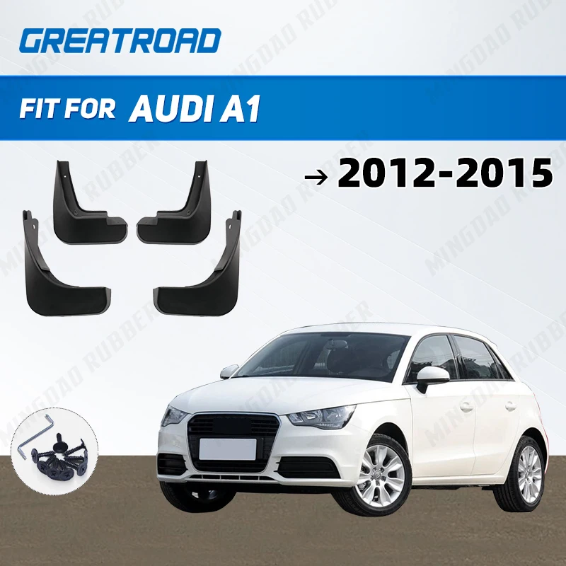 

Для Audi A1 2012 2013 2014 2015 брызговики брызговики брызговики крылья автомобильные аксессуары