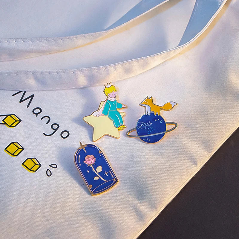 

Anime Prince Series Brooch Lapel Button Pin Accessories Free Shipping Brooch Enamel Pin Jewelry Accessories Bag Decoration Gift