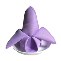 table decoration wedding napkins napkin cloth hotel restaurant mouth cloth solid color placemat folded flower wipe cup