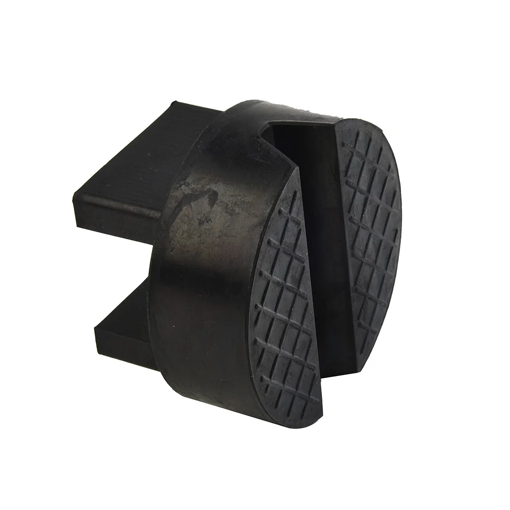 

Brand New Durable High Quality Hot Sale Jack Stand Pad Adaptor Jack Stand Pad Adaptor Tool 1 Pcs Black Floor Pinch