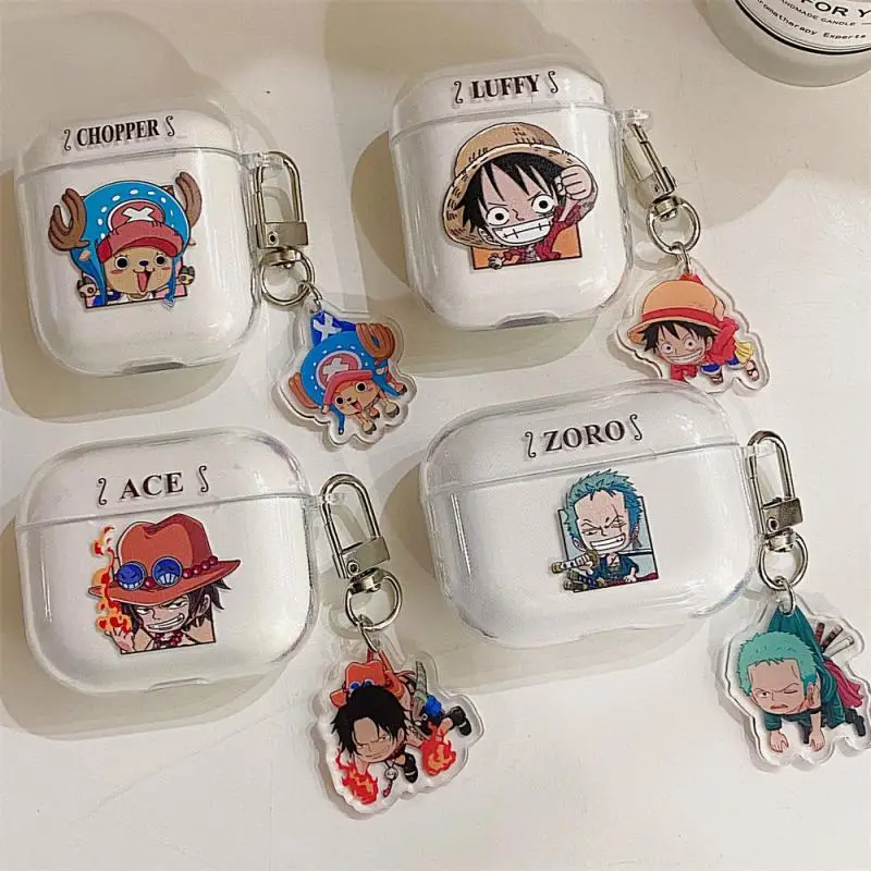 Kawaii Мультфильм Аниме One Piece Luffy Roronoa Zoro Chopper подвеска Airpods Pro2 наушники чехол 2 Новые 3