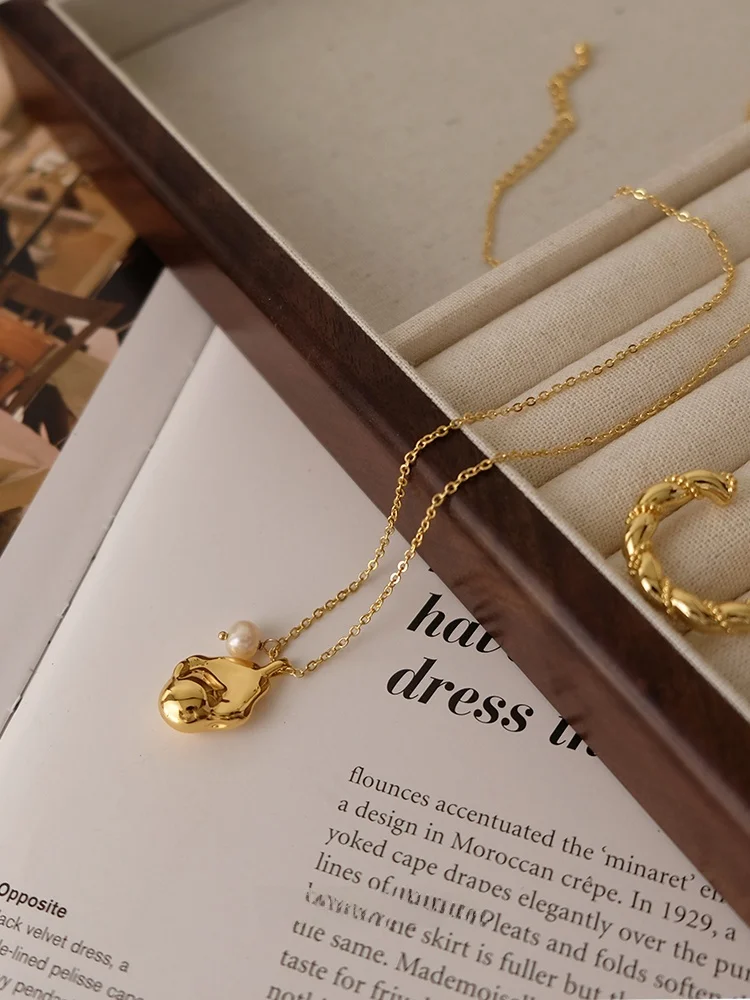 Марокко Ретро модная нерегулярная цепочка для свитера изысканное металлическое