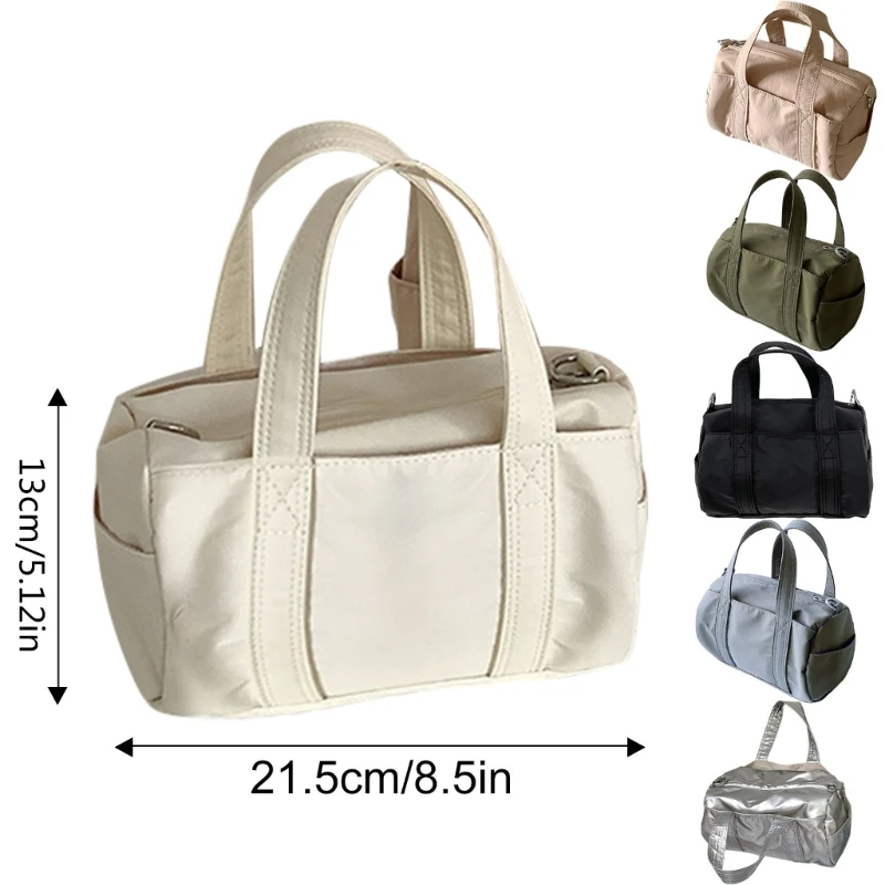 Женская сумка-мешок в корейском стиле нейлоновая сумка на плечо модная через