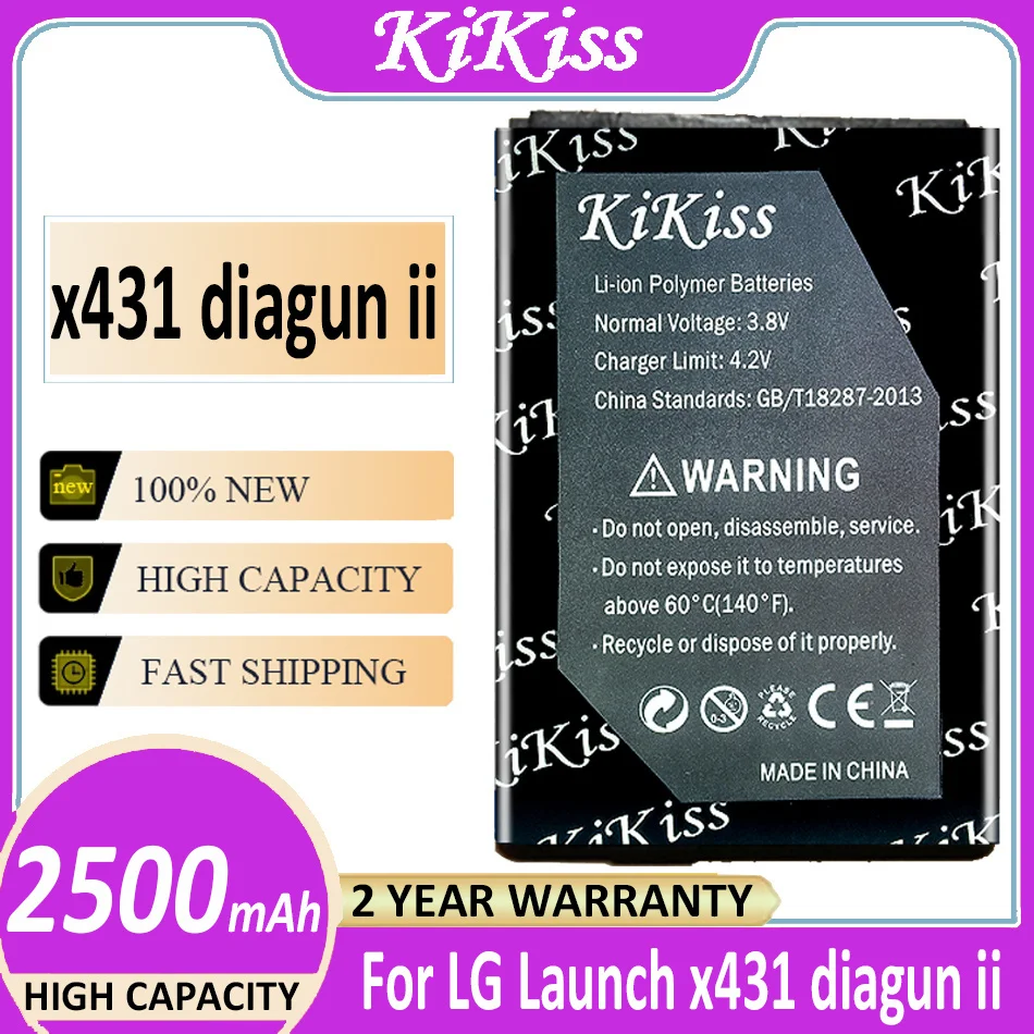 

Оригинальный мощный аккумулятор KiKiss 431 2500 мАч для Launch X431 Diagun Il Bateria