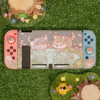 cartoon animal nintend switch protective shell soft tpu cover ns joy con game console housing for nintendo switch accessories