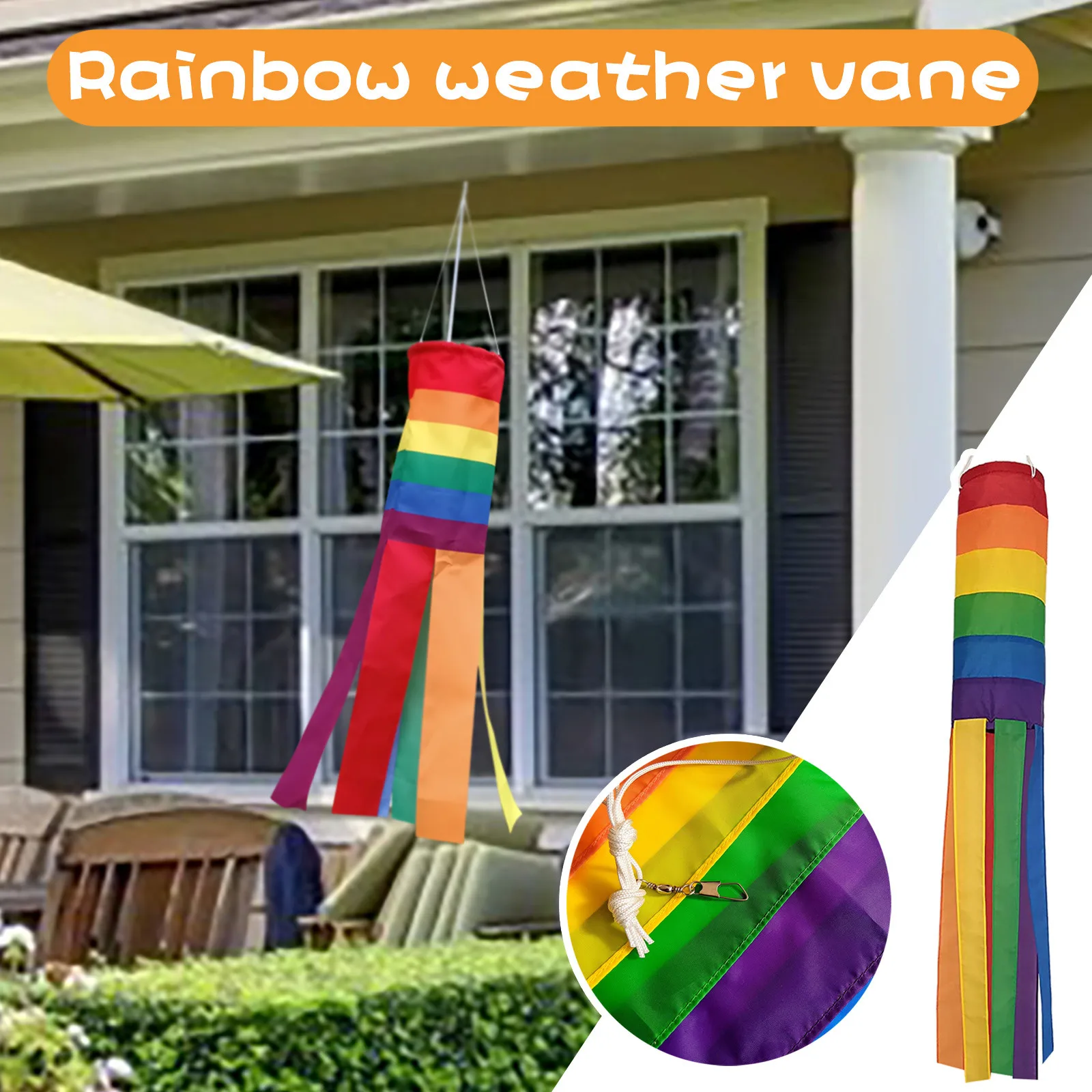 Радужная лопатка радужные подвесные украшения уличные для геев Набор