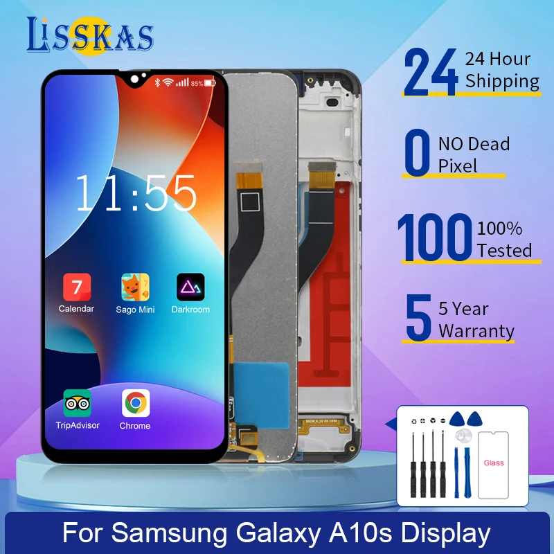 

6.2'' Original For Samsung Galaxy A10S A107 A107F LCD Display Touch Screen Digitizer Assembly