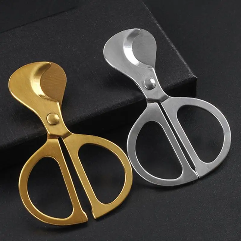 

Stainless Steel Cigars Scissors Stainless Steel Cigars Scissors Precise Cutting Stainless Steel Guillotine Double Cut Blade