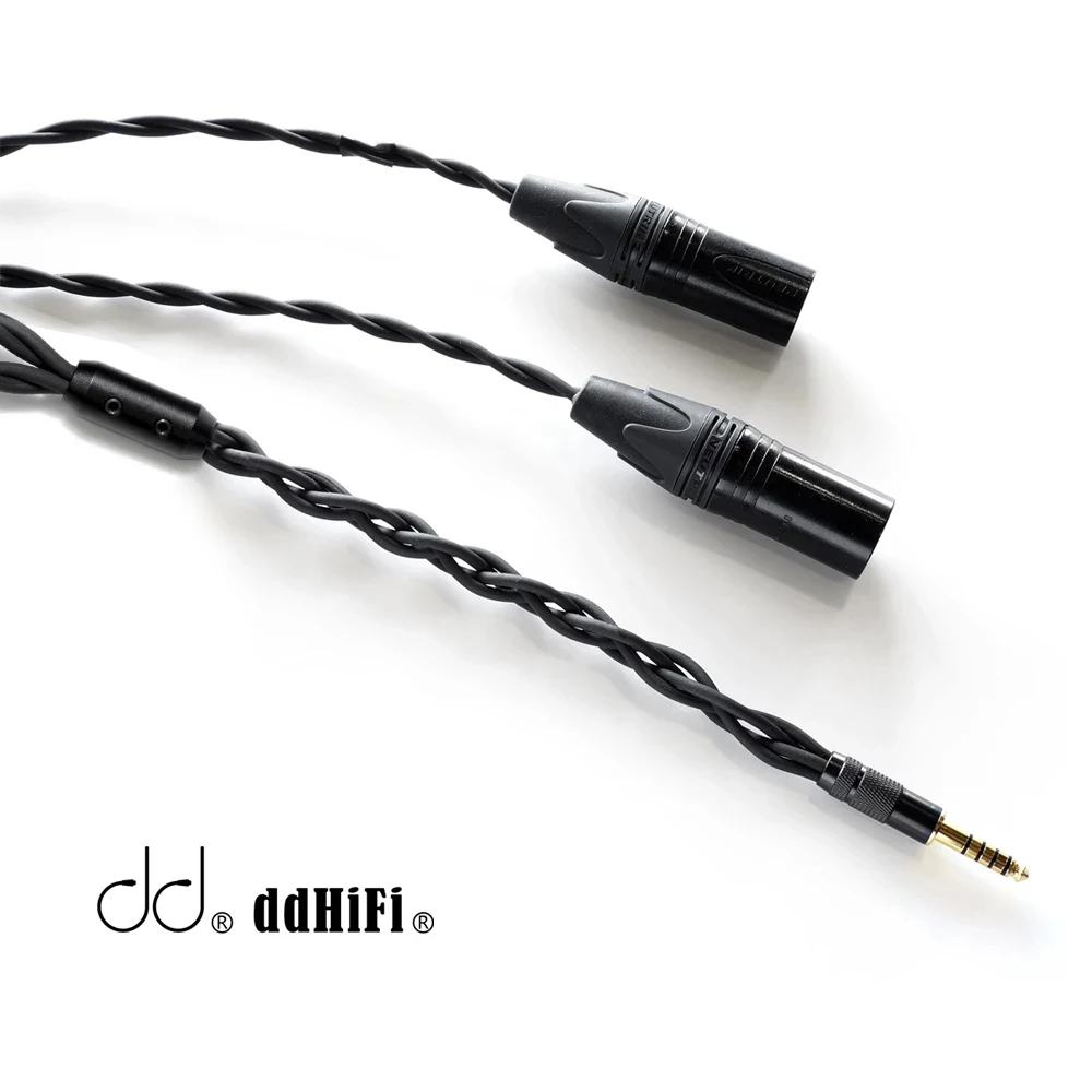 

DD ddHiFi DIY-XLR44A Balanced 4.4 to XLR 3pin Analog Cable, Hi-Res Music Player Cable to Speakers