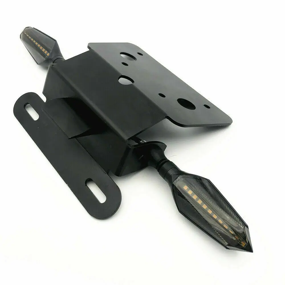 

Motorcycle Accessories License Vehicle Numbe Plate Holder Frame Door Cover Tail Tidy Fender Eliminator For SUZUKI GSX-S GSR 750