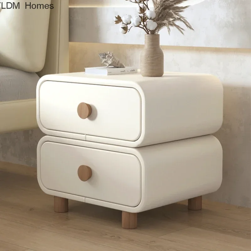 Скандинавские тумбочки шкафчик для хранения прикроватный дизайн угловой столик