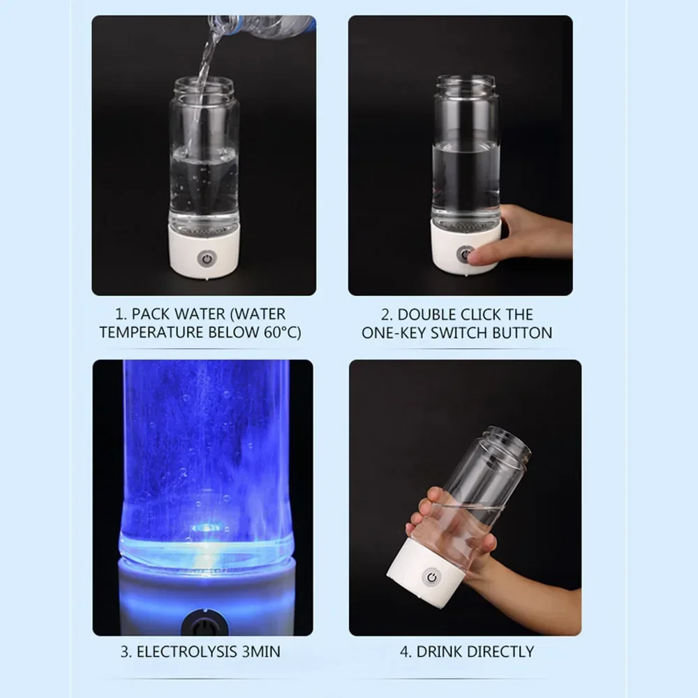 Водородная богатая водородная чашка для воды оригинальная емкость с высокой
