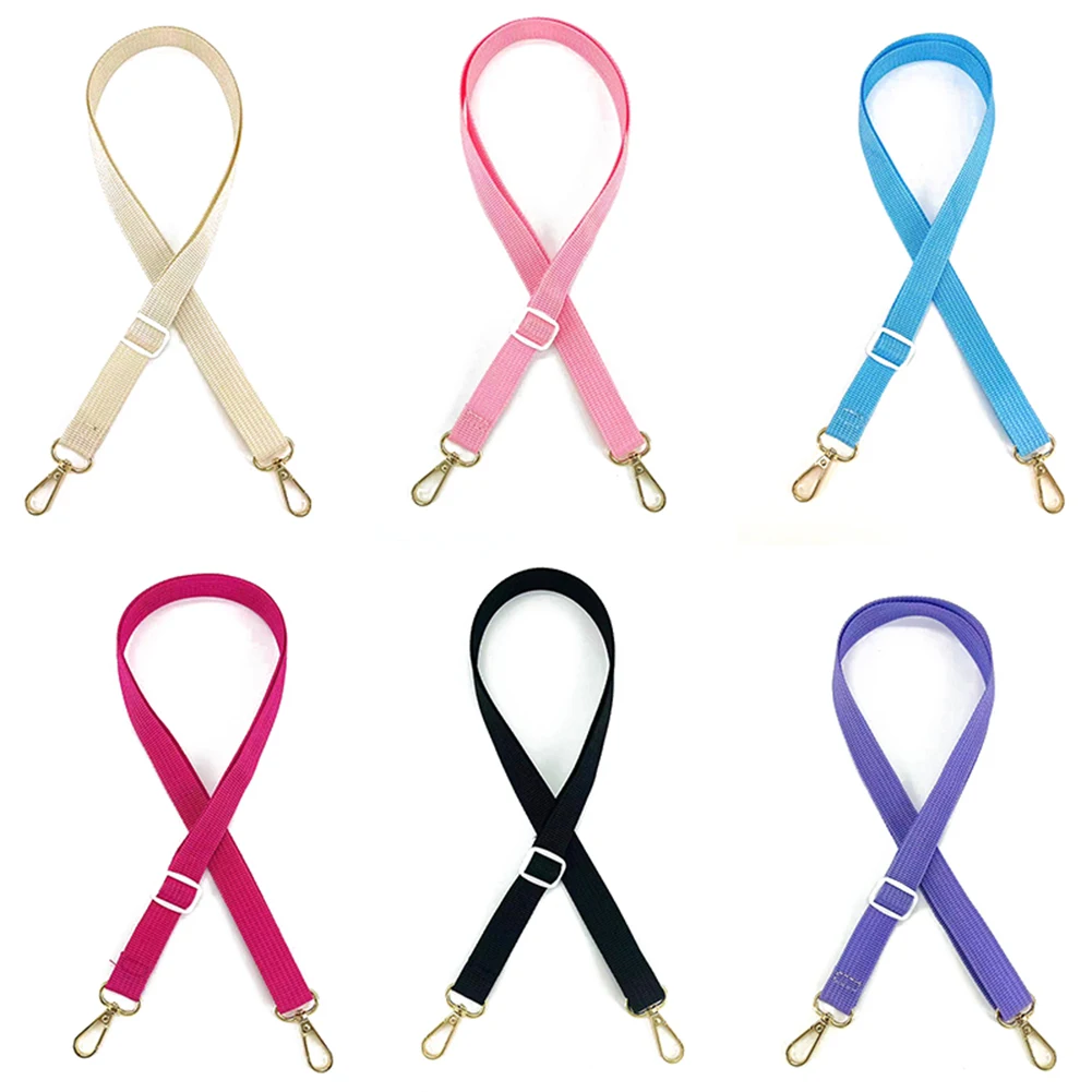 

1.25M Long Shoulder Bag Strap Fashion Wide Replacement Strap For Bags Nylon Woman Messenger Accessories Bag Straps