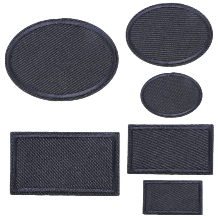 Разные размеры железные нашивки для одежды с отверстиями вышитые аппликации