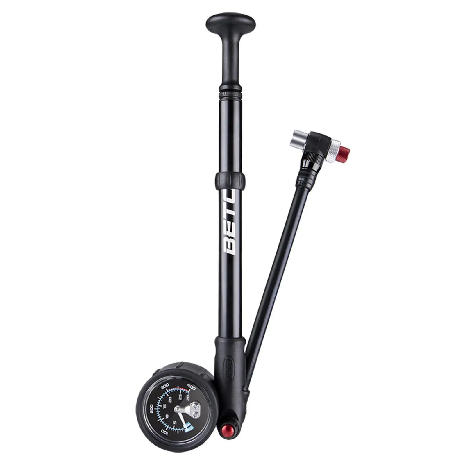 

High Pressure 400psi MTB Bike Compact Fork & Rear Shock Pump