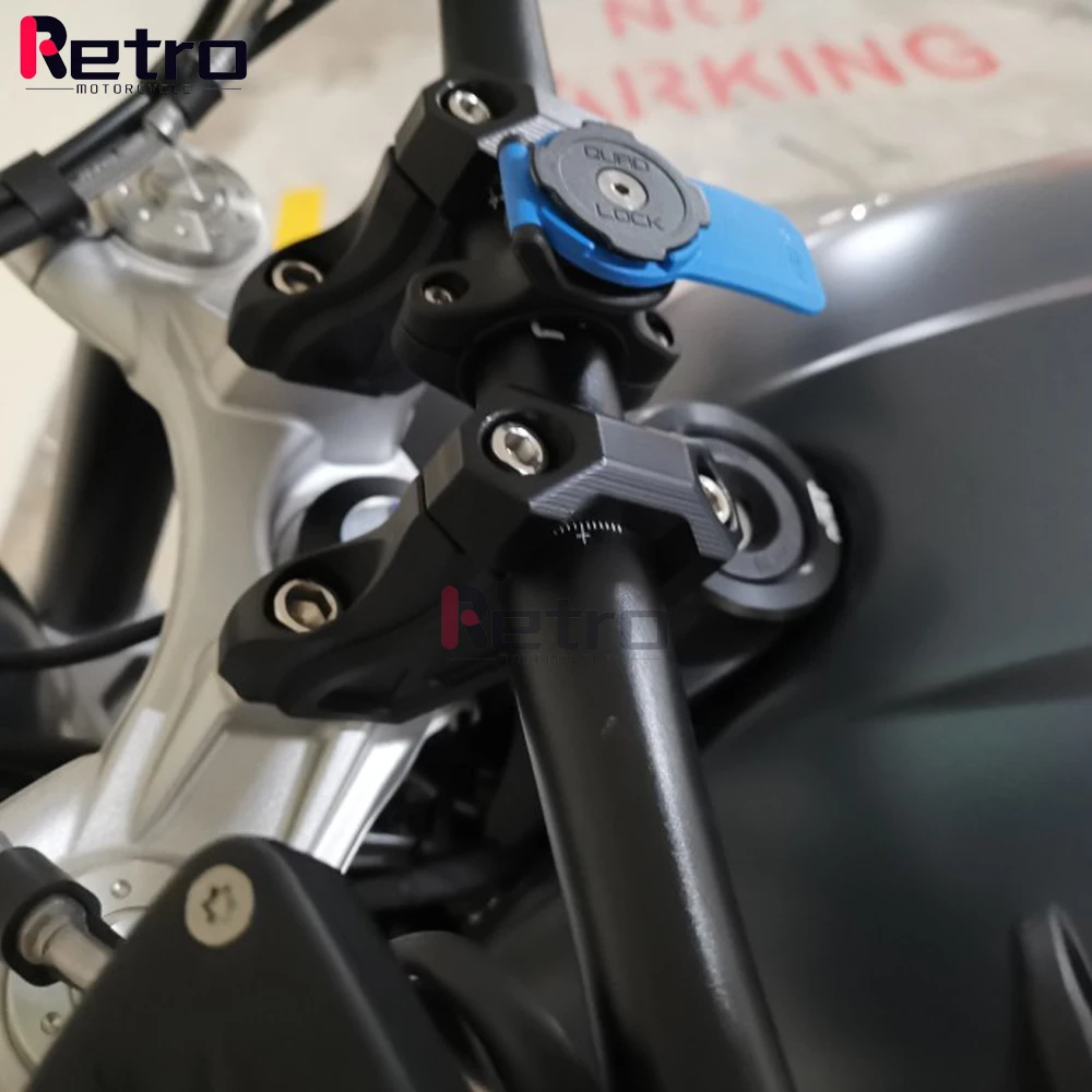 Фото Адаптеры-удлинители руля 28 мм с креплениями и болтами для BMW R NineT R9T 2014-2024 (2020, 2021, 2022, 2023) №5
