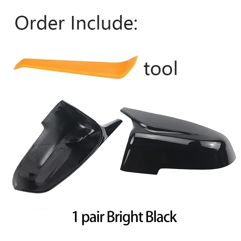 

Черная Крышка Бокового Зеркала В Стиле M Из Углеродного Волокна Для BMW 5 Серии F10 F11 F18 F07 F12 F13 F06 F01 F02 LCI - Кры...