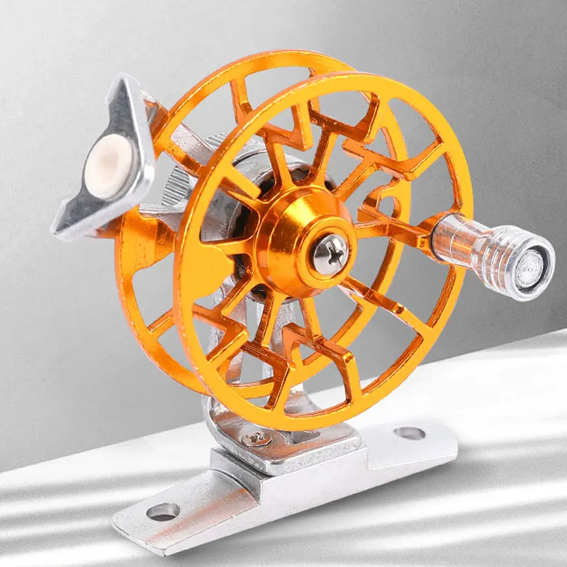 

Полностью металлические Рыболовные катушки, рельефное переднее колесо, колесо для подледной рыбалки, плотное колесо, супер легкое колессве...