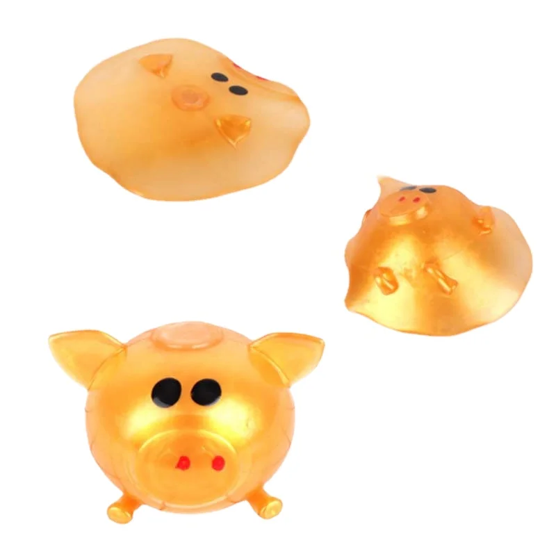 

1Pcs Decompression Splat Ball Vent Pig Restless Toy Venting Ball Sticky Antistress Various Types Pig Toys Adult Children's Gift