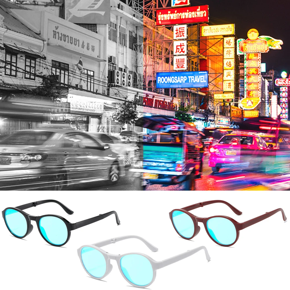 Red Green Color-blindness Glasses Women Men Color Blind Corrective Spectacles Frame Driver Glasses