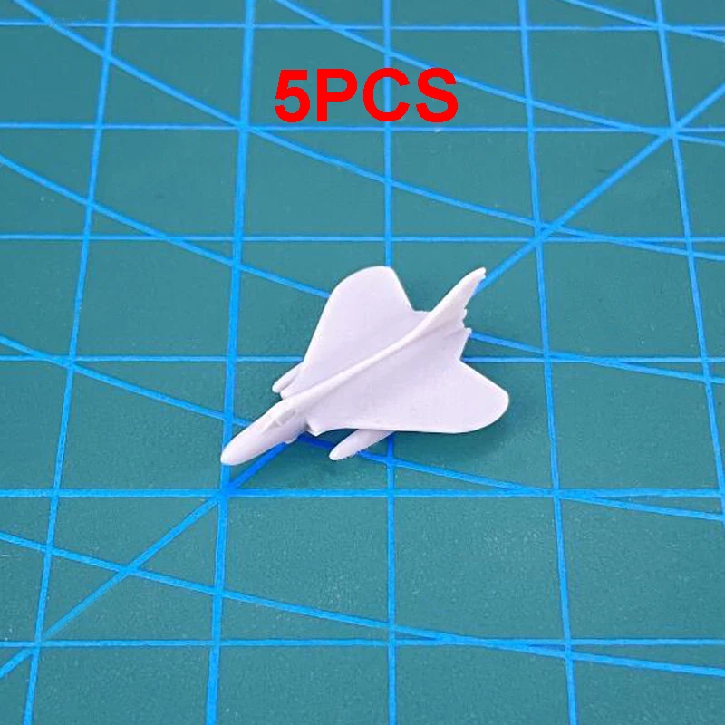 

5PCS F-6A Resin Model Fighter Jet Plane Length 20/35/40mm Model Delta Wing Component Fighting Airplane Battle-aircraft Toys