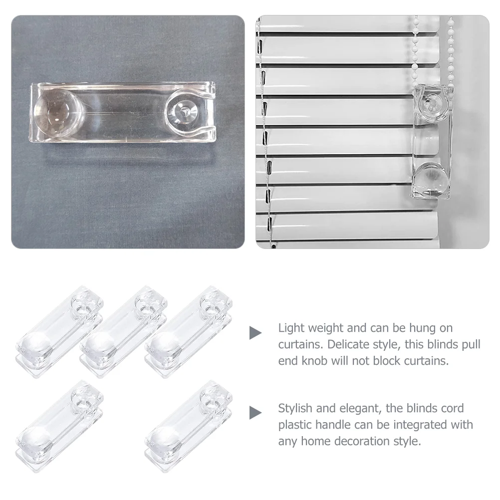 5 шт. рулонные жалюзи для окон тянущие шторы шнуры конец натяжения беспроводной