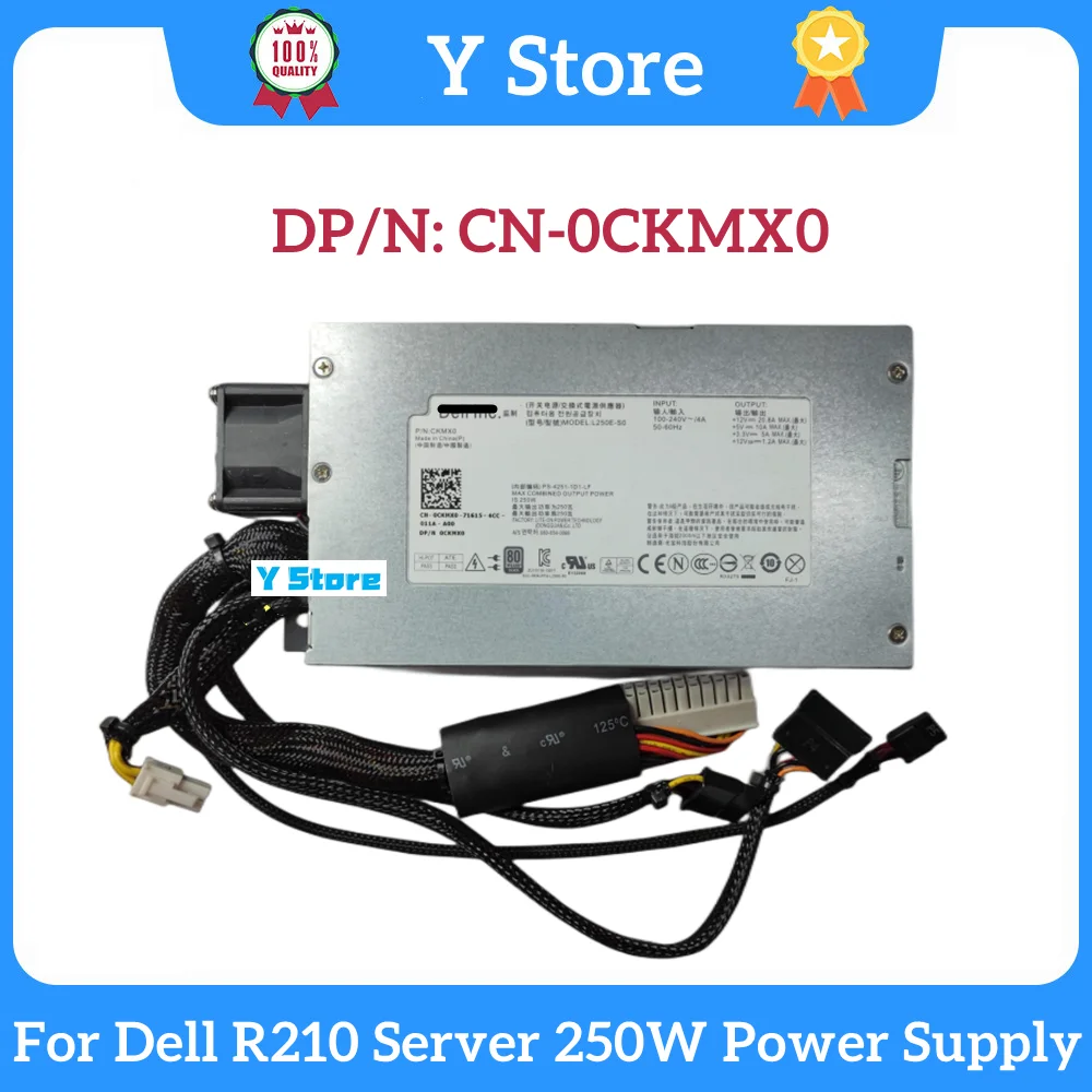 Y Store для Dell R210 Server 250 Вт, N250E-S0 06HTWP 6HTWP 0CKMX0 CKMX0, быстрая доставка Y Store для Dell R210 Server 250 Вт, N250E-S0 06HTWP 6HTWP 0CKMX0 CKMX0, быстрая доставка