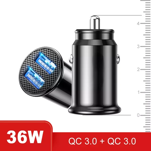 

USB C Car Charger QC 3.0 40W 5A Type PD Fast Charging Car Charger 12 13 Pro