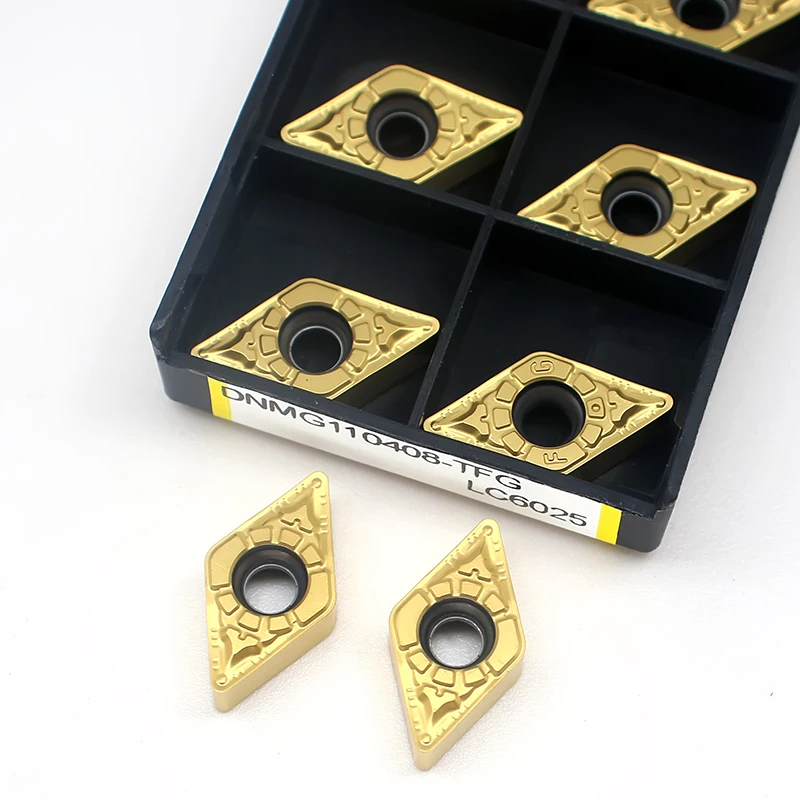 Твердосплавные пластины DNMG110404 110408 TFG высокоэффективный токарный станок для