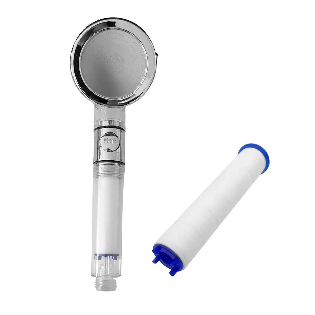 Насадка для душа высокого давления из полипропилена и хлопка съемный