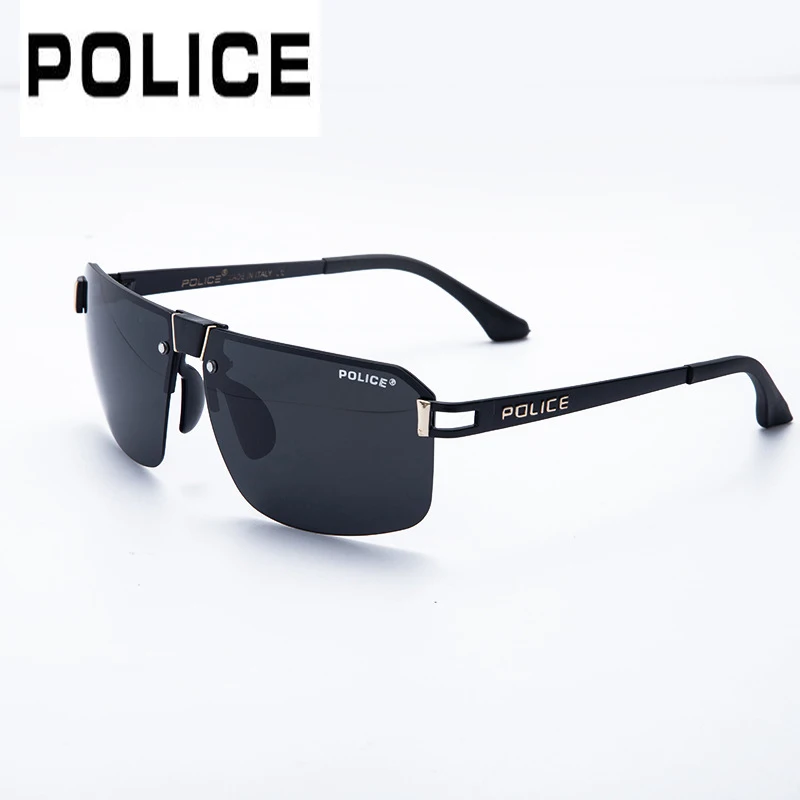 

POLICE 8812 Fashion Trends Retro 2021 Sunglasses Men Fashion Classic Brand Glasses Polaroid Aviation Driving Pilot Clout Goggles