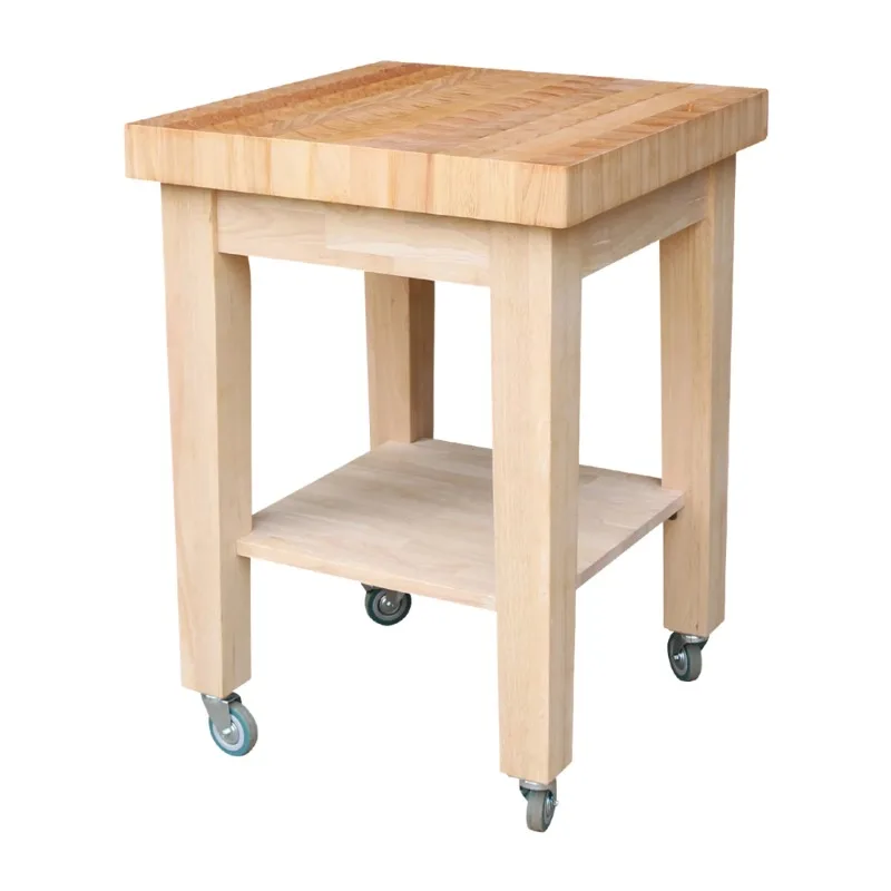 

International Concepts Kitchen Island, Unfinished