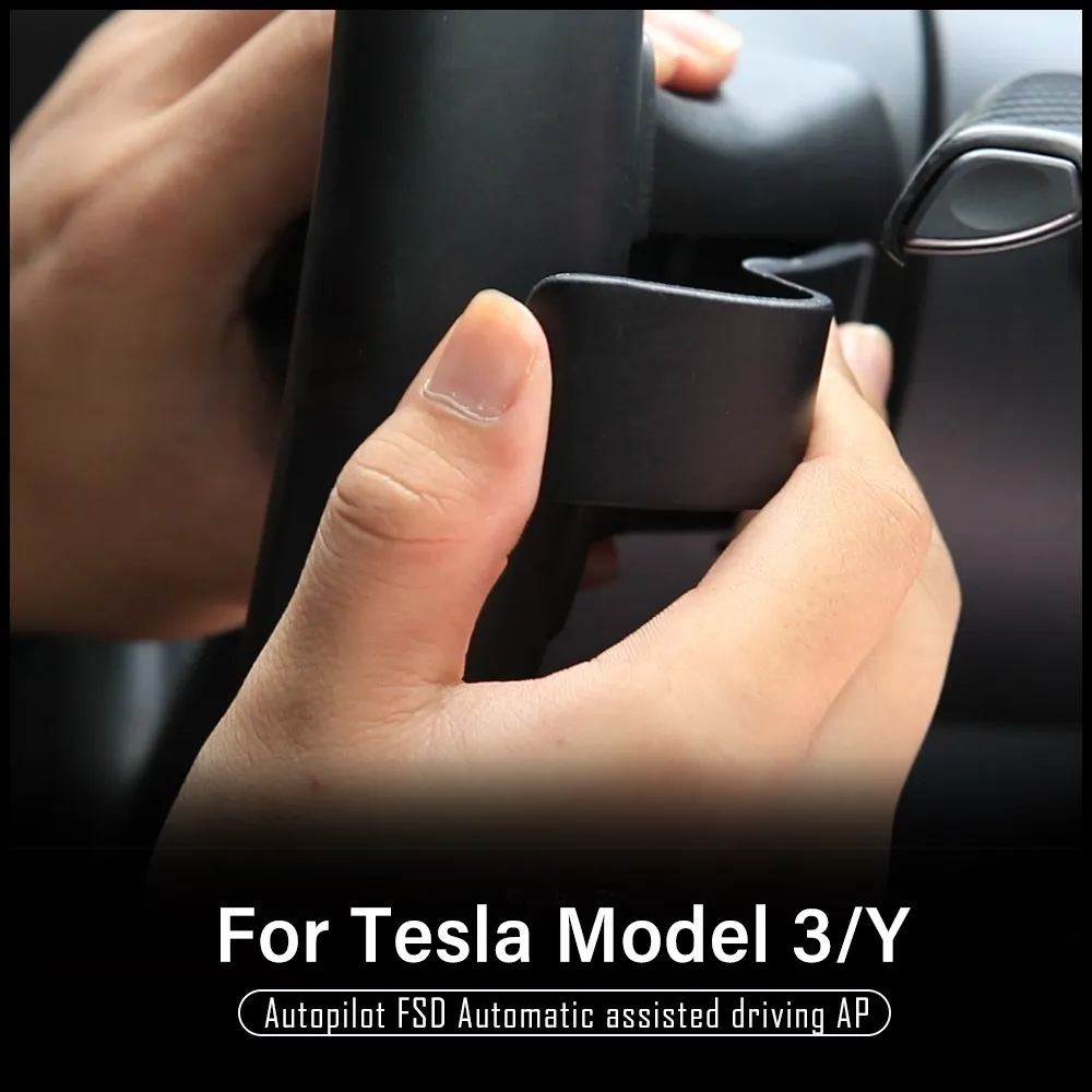 

For Tesla Model 3 2021 Accessories Tesla Model Y Car Steering Wheel Booster Autopilot Assistance Artifact Counterweight AP New