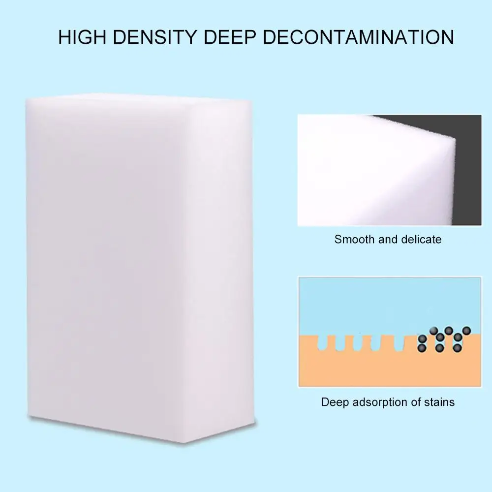 

1/20/40 шт., меламиновая губка для мытья посуды