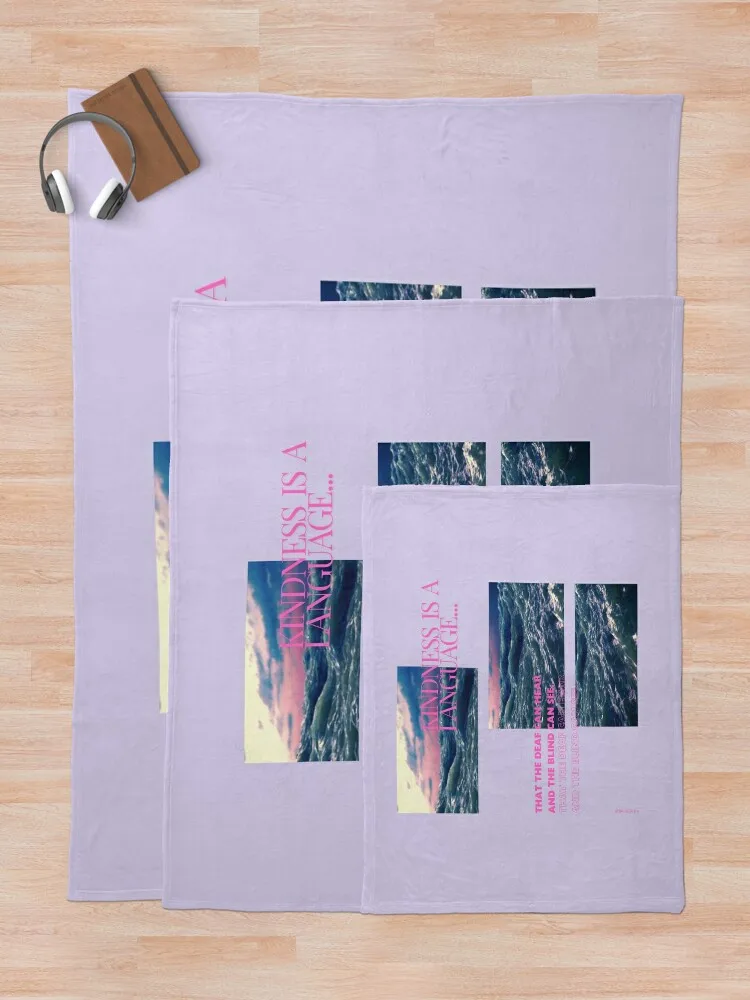 Facts Lens — пледы Душа пейзаж и закат в современном тренде Океан истины цитаты