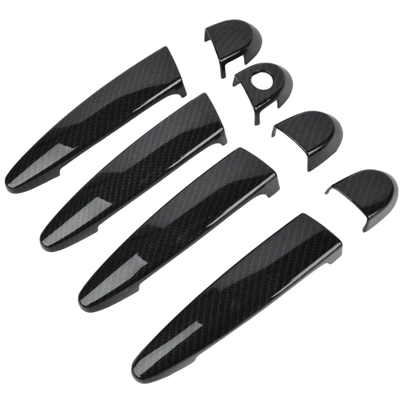 Наружная крышка ручки двери из углеродного волокна для BMW 1 2 3 4 серии E87 E90 E91 E92 E93 F30