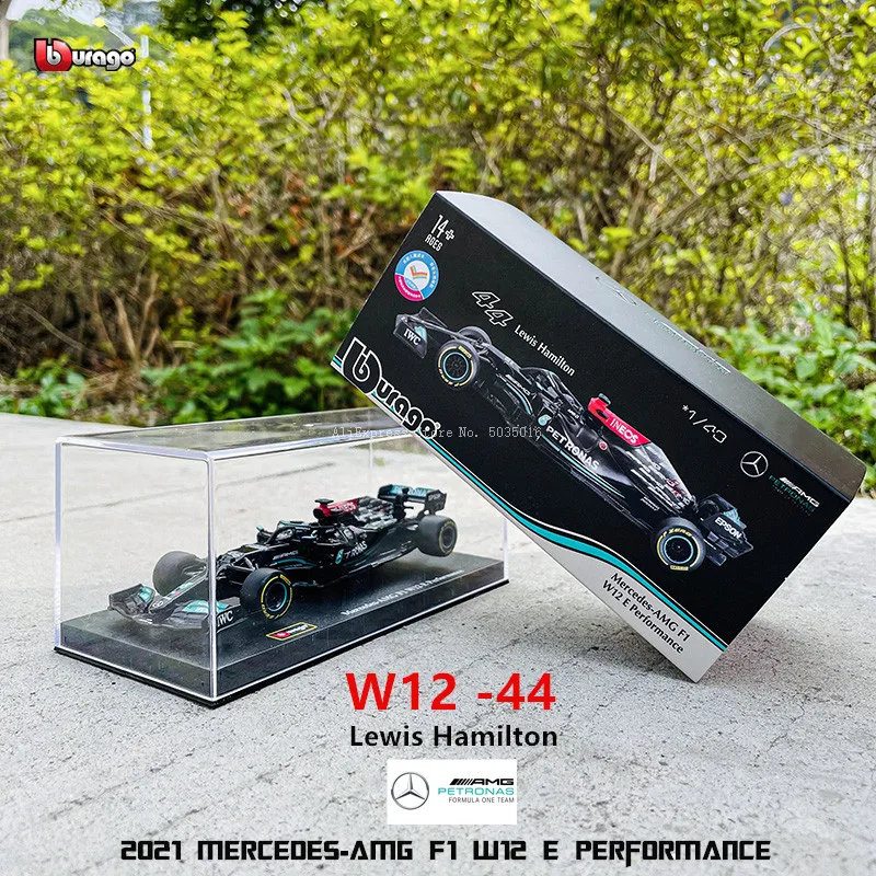 

Модель автомобиля Mercedes-AMG W12 E, 1:43, 2021