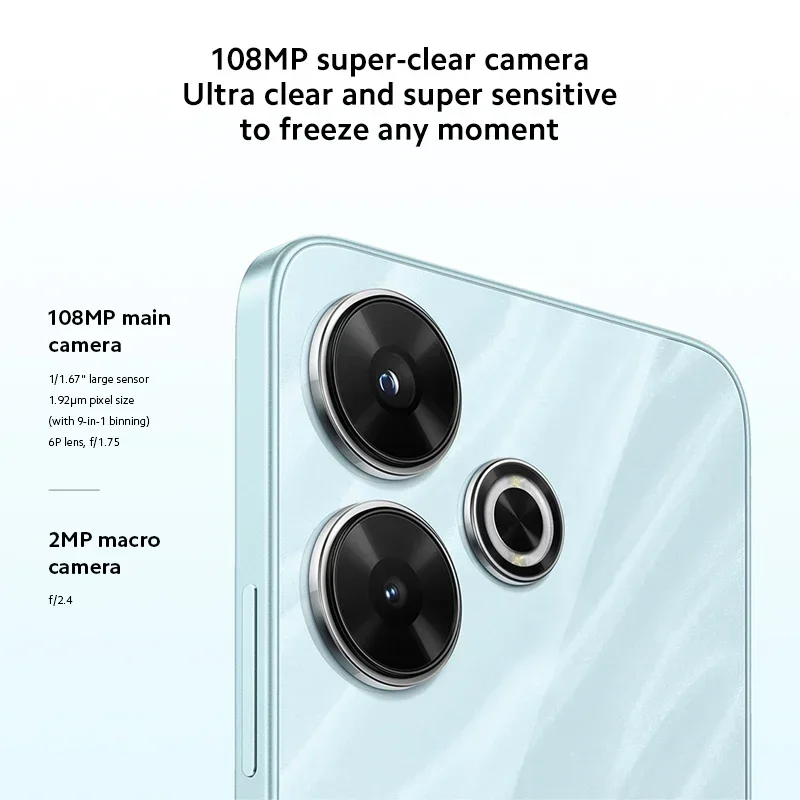 Смартфон Xiaomi Redmi 13 4G 6/128ГБ 8/256ГБ global