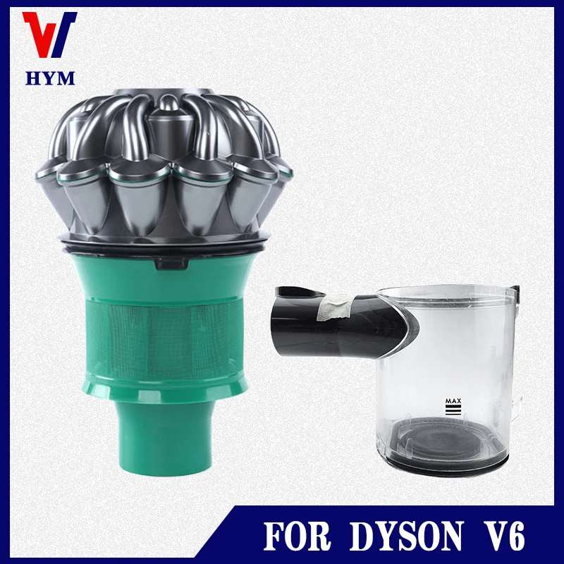 Dust Bin For Dyson v6 original parts cyclone dust collector Motor Head filter bucket robot vacuum cleaner replaceable Accesories