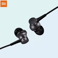 original xiaomi in ear earplug with 3 5mm jack line in with microphone for mobile phone laptop xiaomi earphone headset