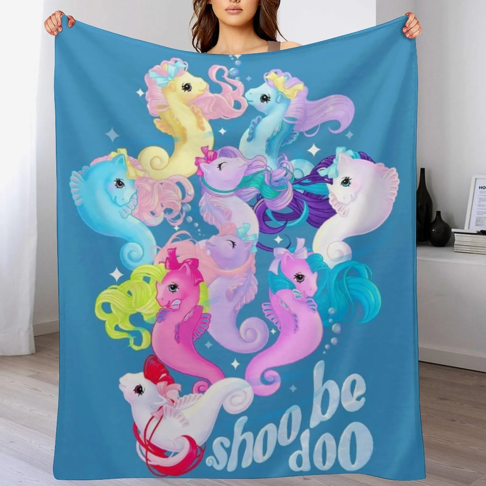 Морские пони MLP объединяются! Ворсистое теплое зимнее Рождественское украшение