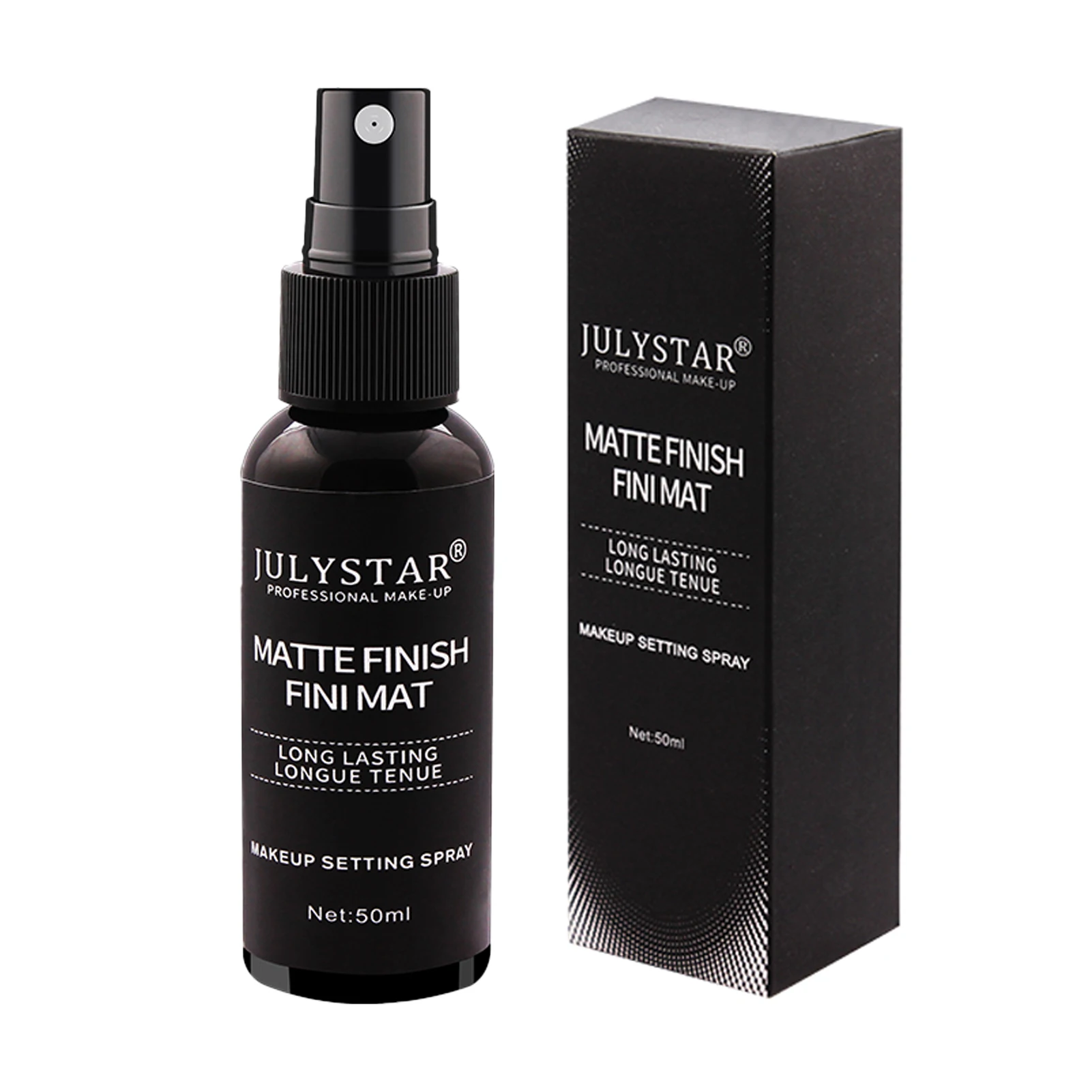 

Спрей для нанесения макияжа, матовый финишный спрей для макияжа, стойкий и водонепроницаемый, 12 часов фиксатор для макияжа, увлажняющий тум...