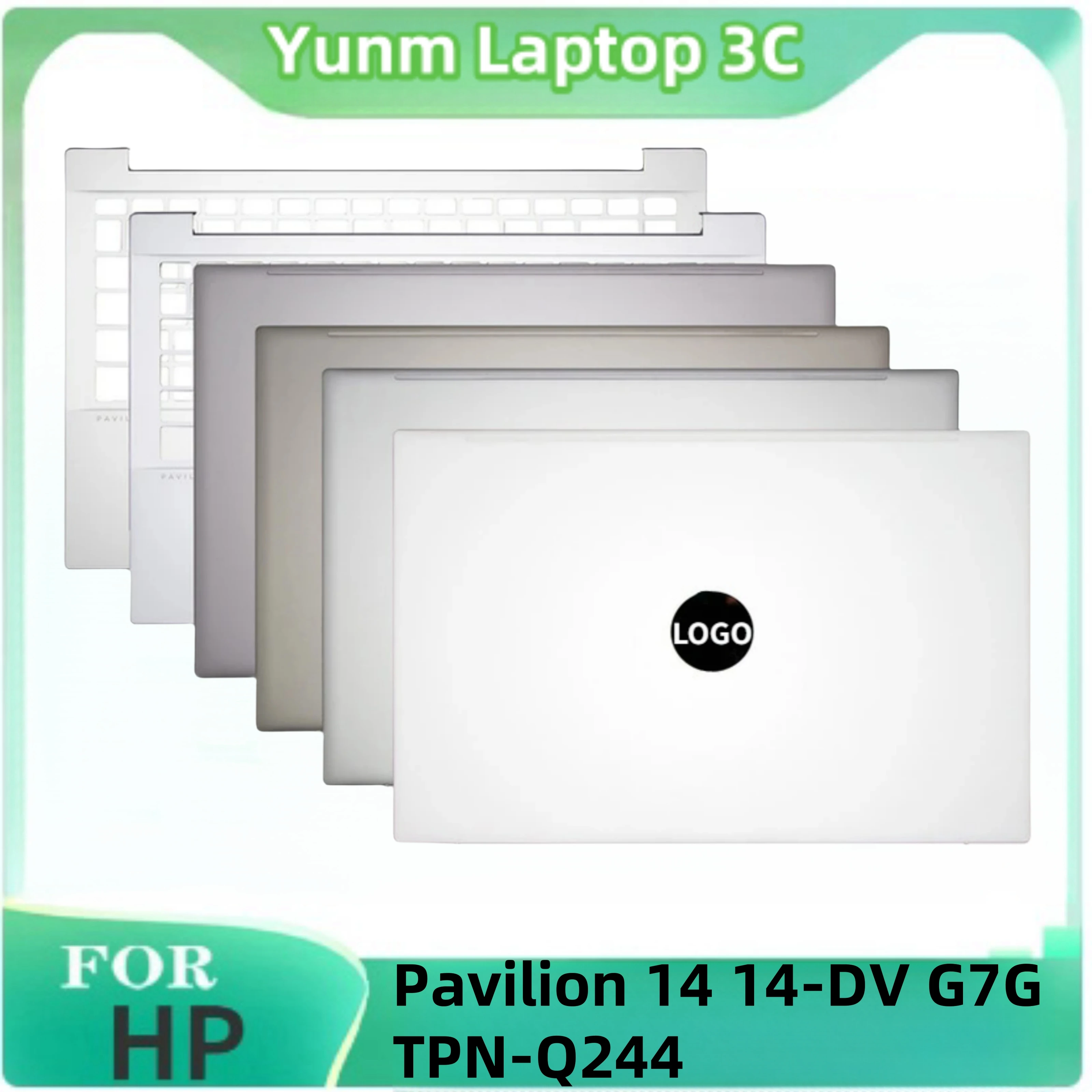 Новый оригинальный для ноутбука HP Pavilion 14 14-DV G7G TPN-Q244 задняя крышка ЖК-дисплея упор