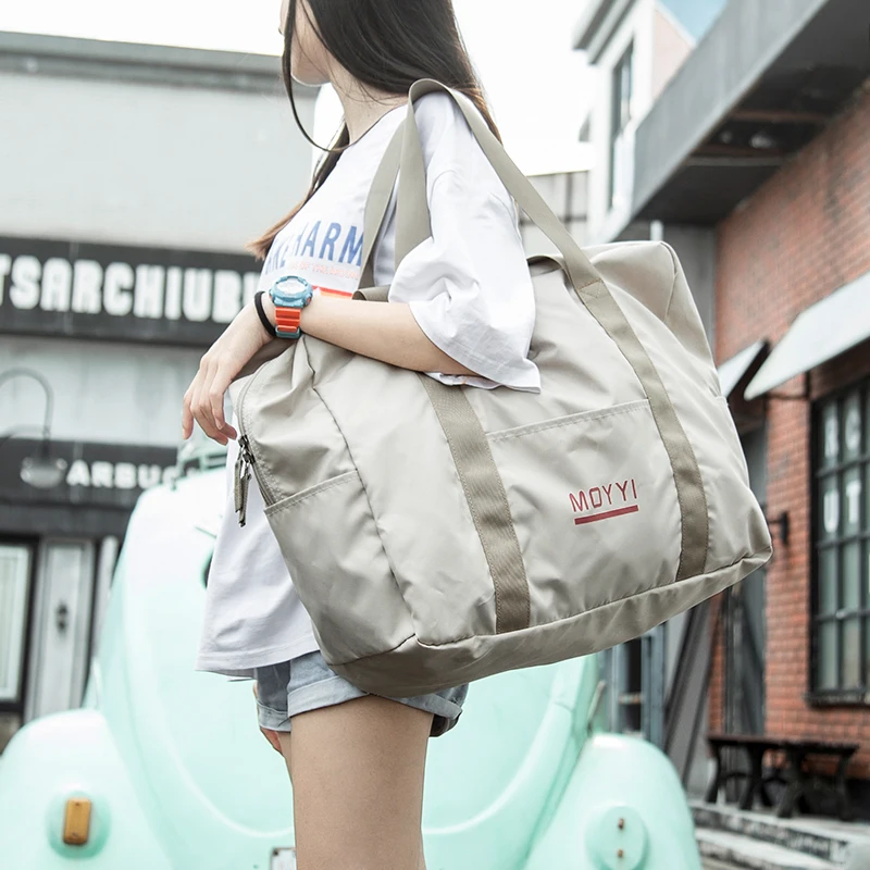 2022 Large Capacity New Nylon Foldable Travel Bags Unisex  Bag Luggage Women WaterProof Lightweight Vintage Handbags