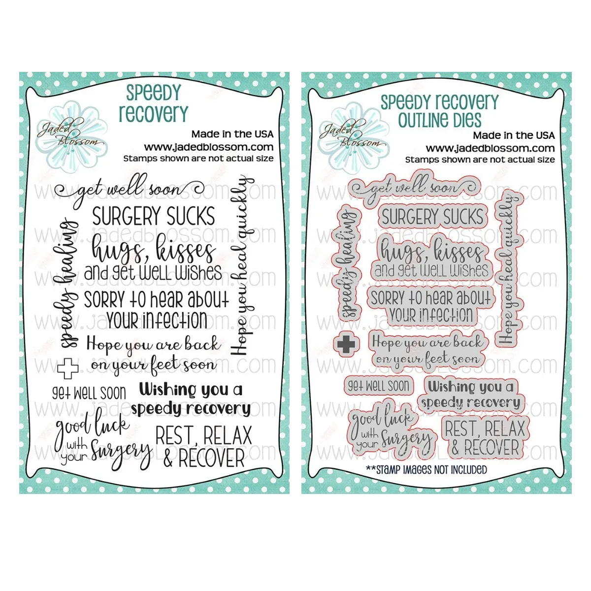 

Happy Quick Recovery Stamp and Metal Cutting Die Set for DIY Crafting Greeting Cards Scrapbooking Decoration Dies