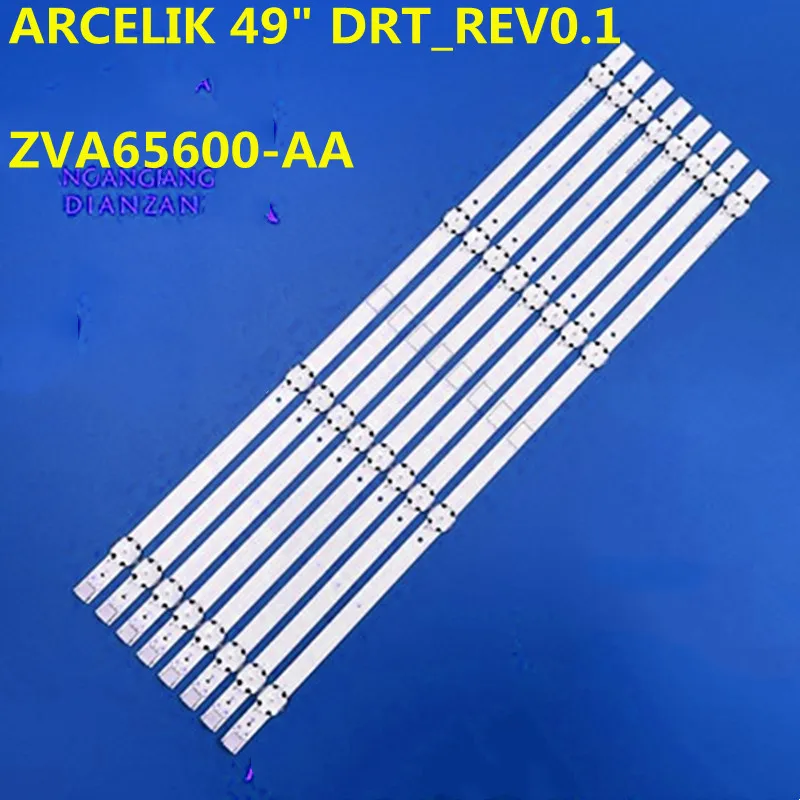 Новые светодиодные ленты ARCELIK 8 светодиодный т. 49 ”dr _ rev0.1 ZVA65600-AA 057T49-C15 для GRUNDIG TV