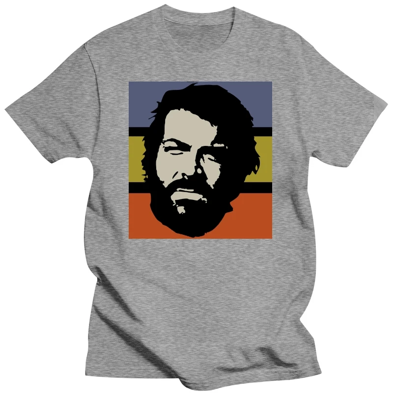 Классическая винтажная футболка с изображением бутона Спенсера Мужская из