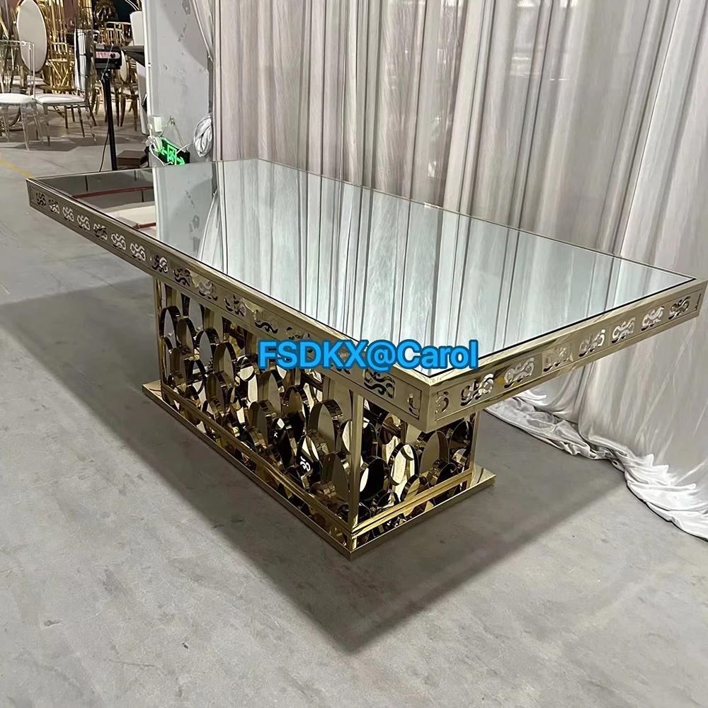 Горячая распродажа Роскошные Столы из Нержавеющей стали для ресторанов с